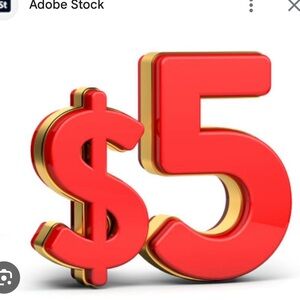 $5 sale check it out - marked - no offers on $5